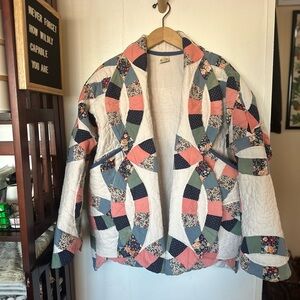 Handmade Patchwork Quilted Women's Jacket